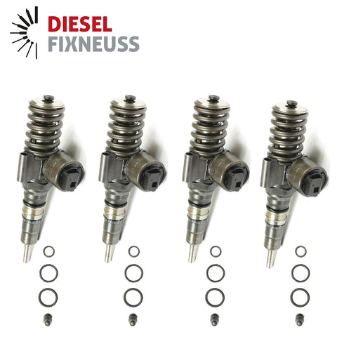 4x VW 2.0 TDi 103KW BKD BLB BVG BRF PUMPEDÜSE ELEMENT 03G130073G GENERALÜBERHOLT