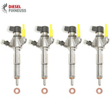 4X Injecteur 1,6HDI 9802448680 Injecteur Ford Volvo Peugeot Mazda 9674973080