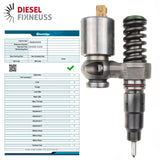 BEBE2A00001 Delphi Inyector Land Rover Discovery II Defender 2.5 Td5