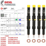 Diesel EJDR00101Z Delphi Injector Report on Carbon Zapp Test Machine