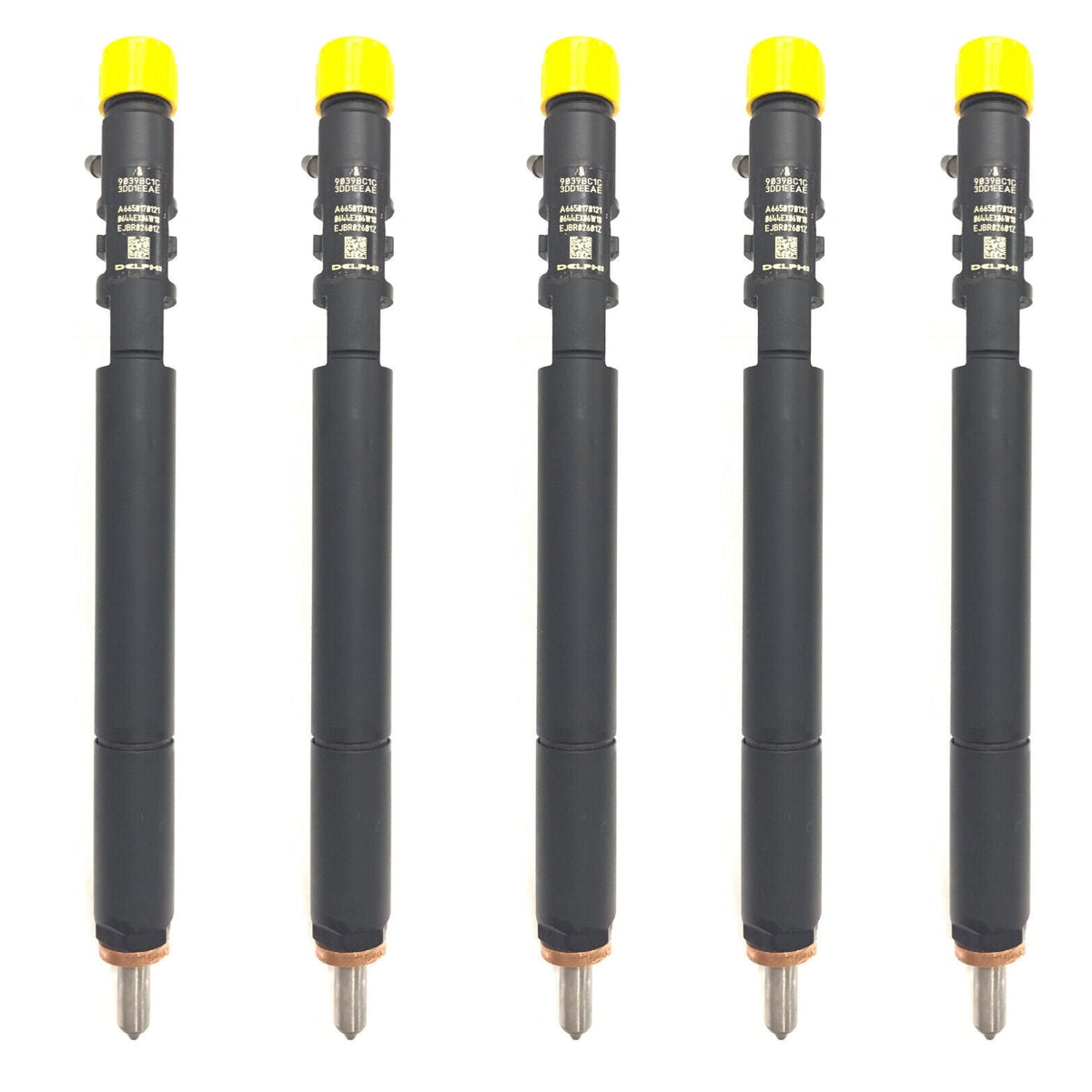 Buses D'injecteur SsangYong 2,7L XDI - Lot De 5, Compatibles L138PBD/L138PRD, Pour Kyron/Rexton (163ch)